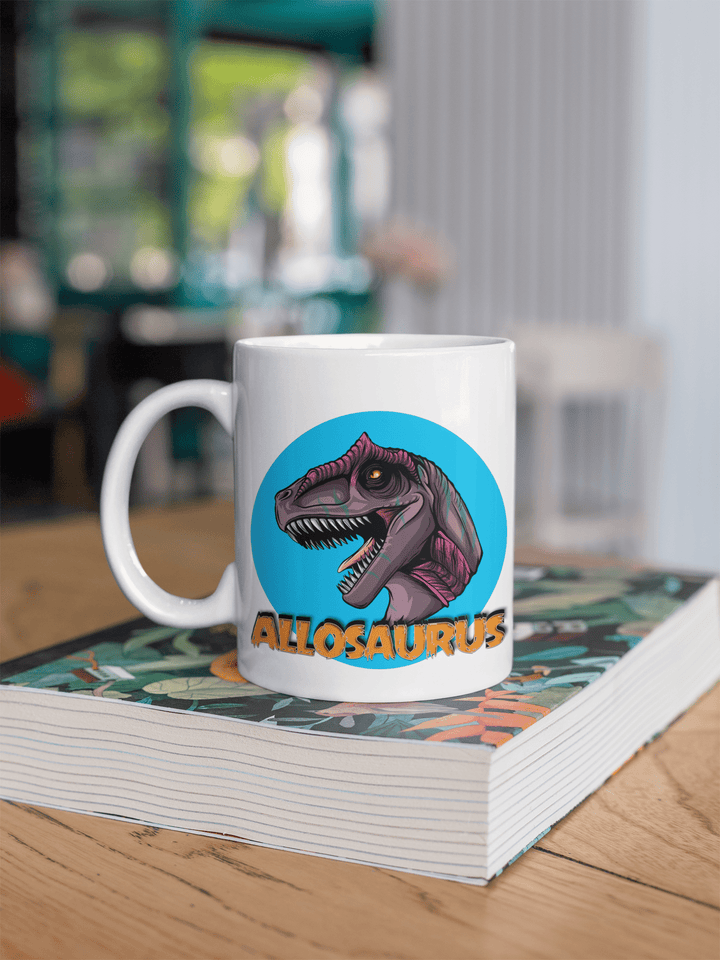 Allosaurus Portrait Mug | Jurassic Studio
