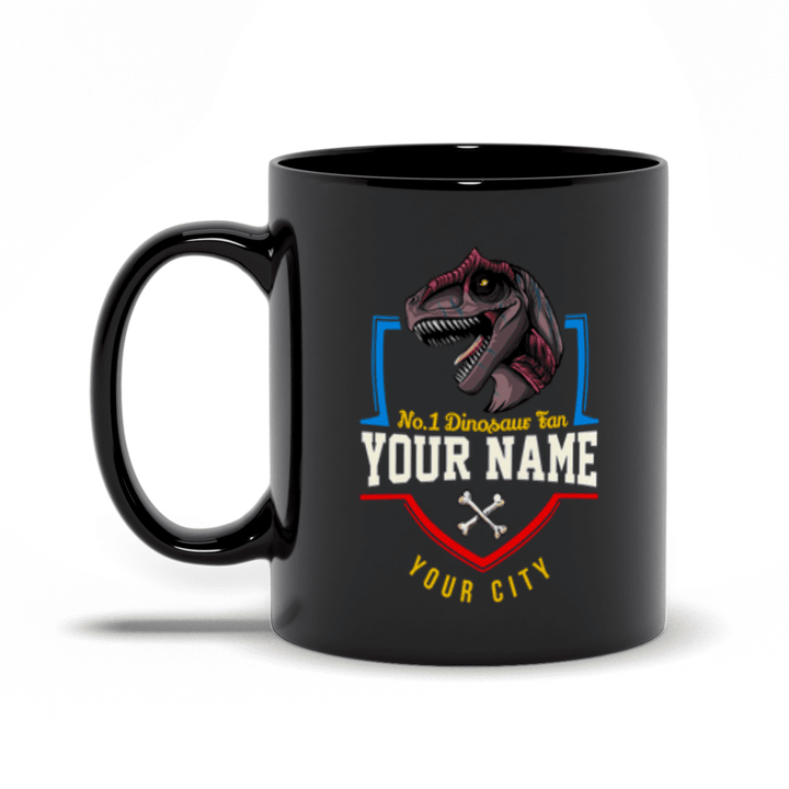 N.1 Allosaurus Fan Custom Mug | Jurassic Studio