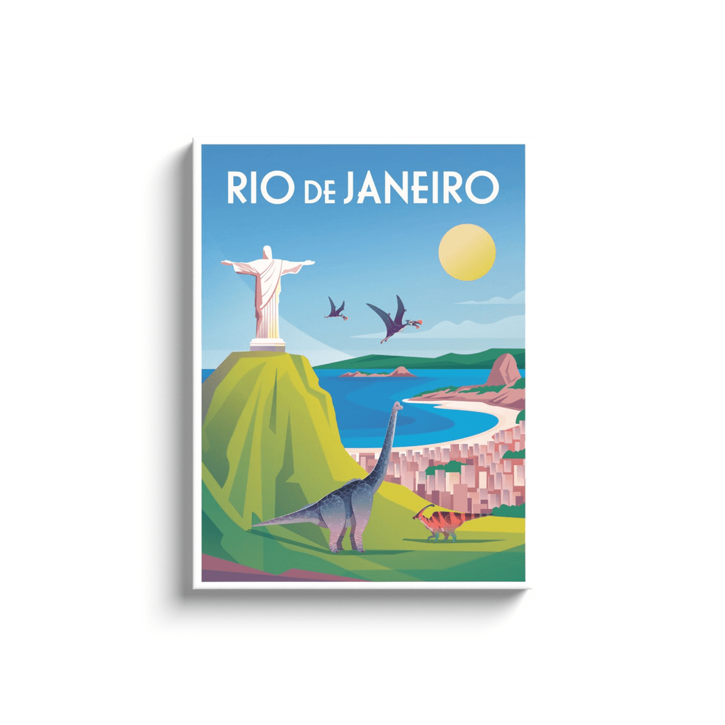 Rio de Janeiro Canvas Wrap | Jurassic Studio