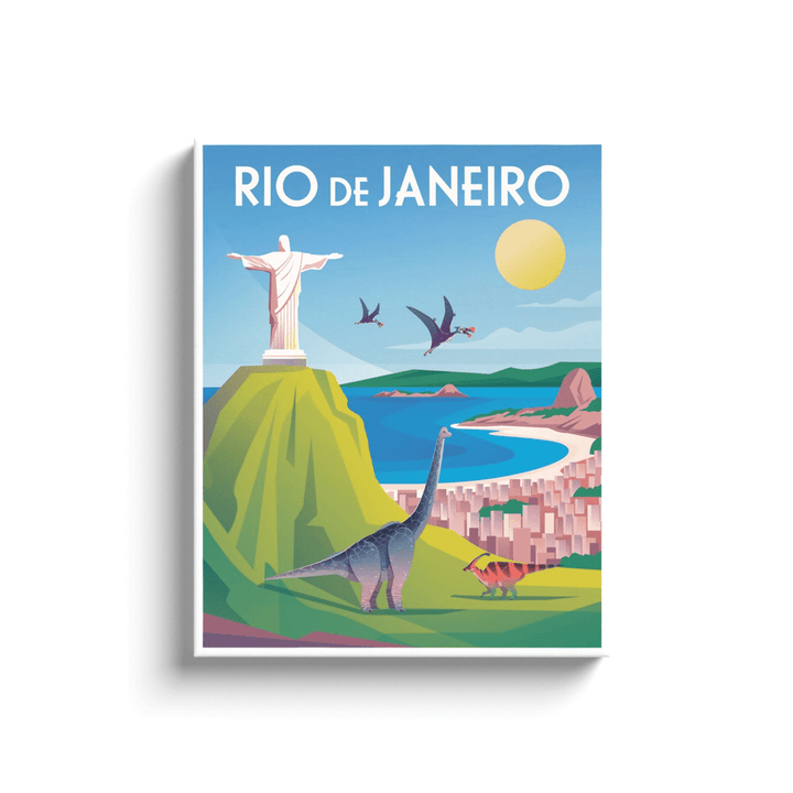 Rio de Janeiro Canvas Wrap | Jurassic Studio