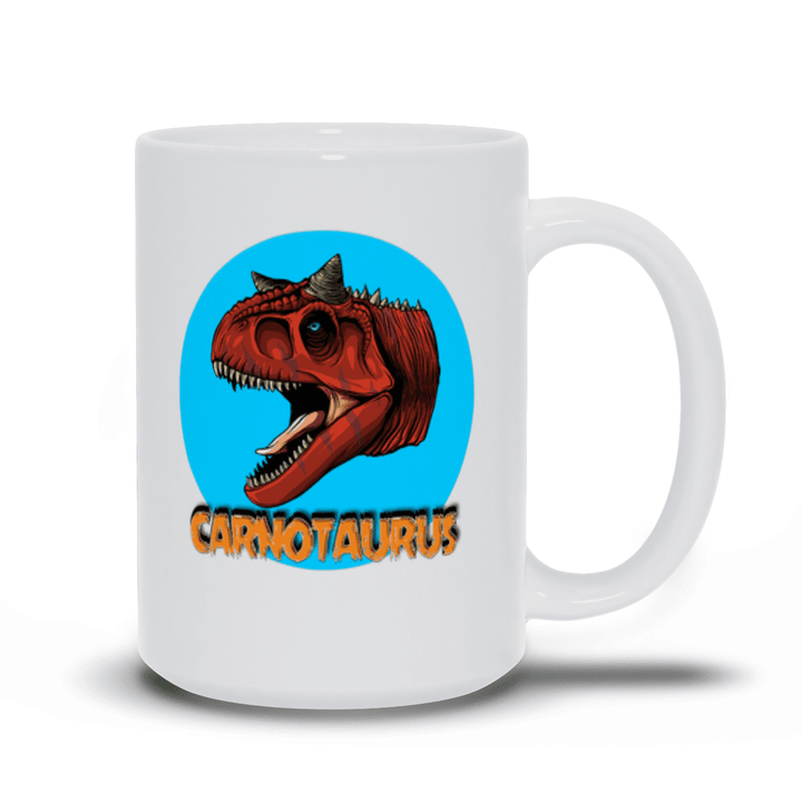 Carnotaurus Portrait Mug