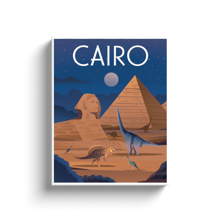 Cairo Canvas Wrap | Jurassic Studio