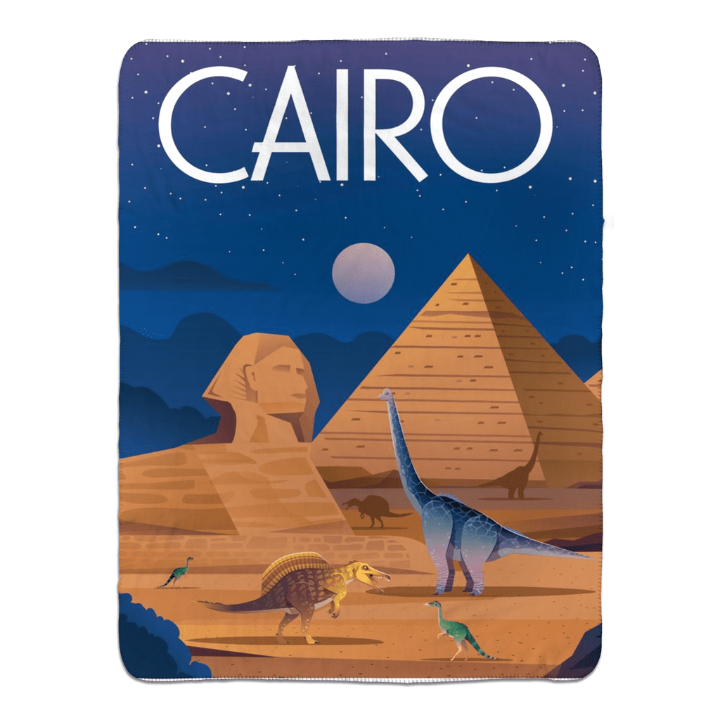 Cairo Sherpa Blanket | Jurassic Studio