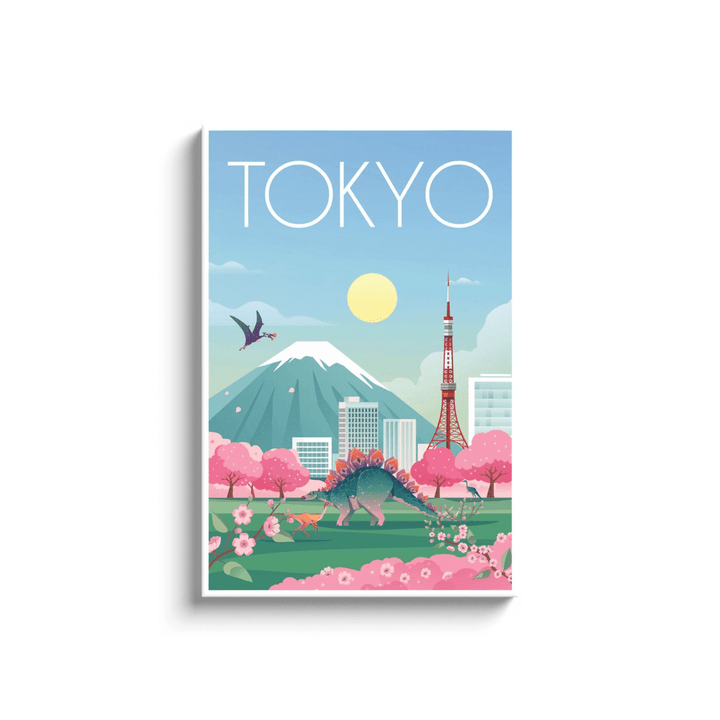 Tokyo Canvas Wrap | Jurassic Studio