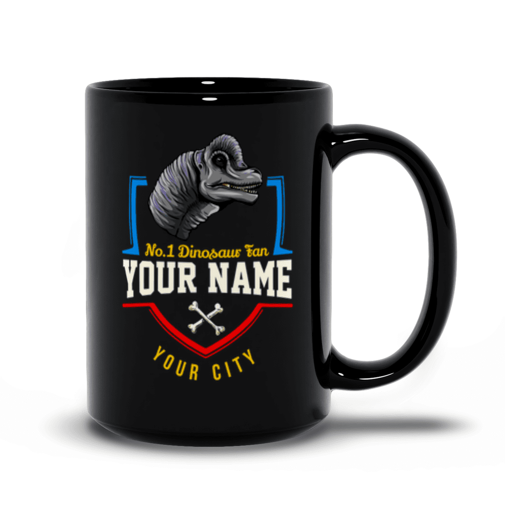 N.1 Brontosaurus Fan Custom Mug | Jurassic Studio