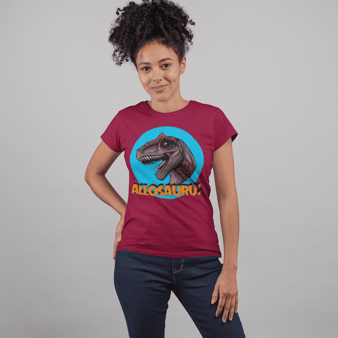 Women Allosaurus Head T-Shirt