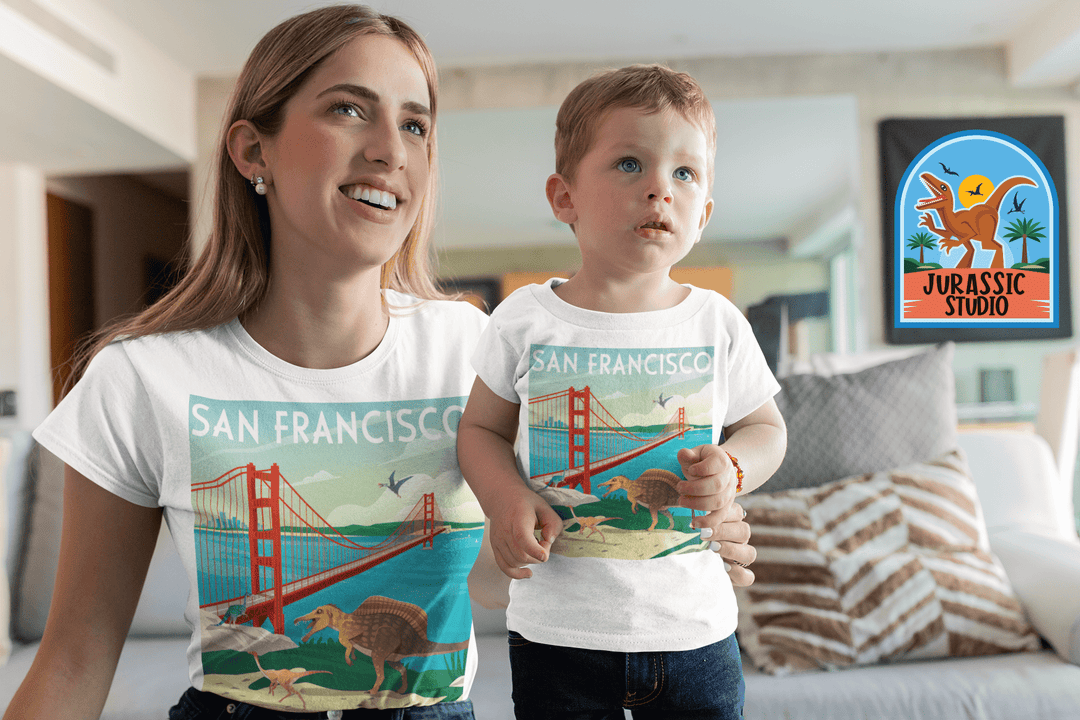Women San Francisco T-Shirt | Jurassic Studio