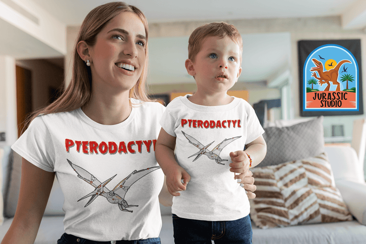 Women Robot Pterodactyl T-Shirt | Jurassic Studio