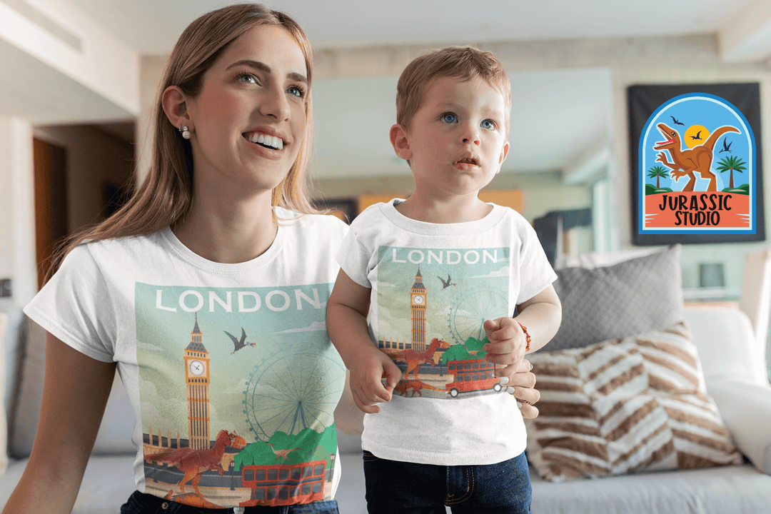 Women London T-Shirt | Jurassic Studio