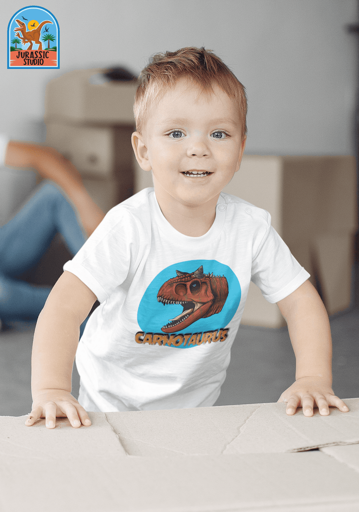 Toddler Carnotaurus Head T-Shirt