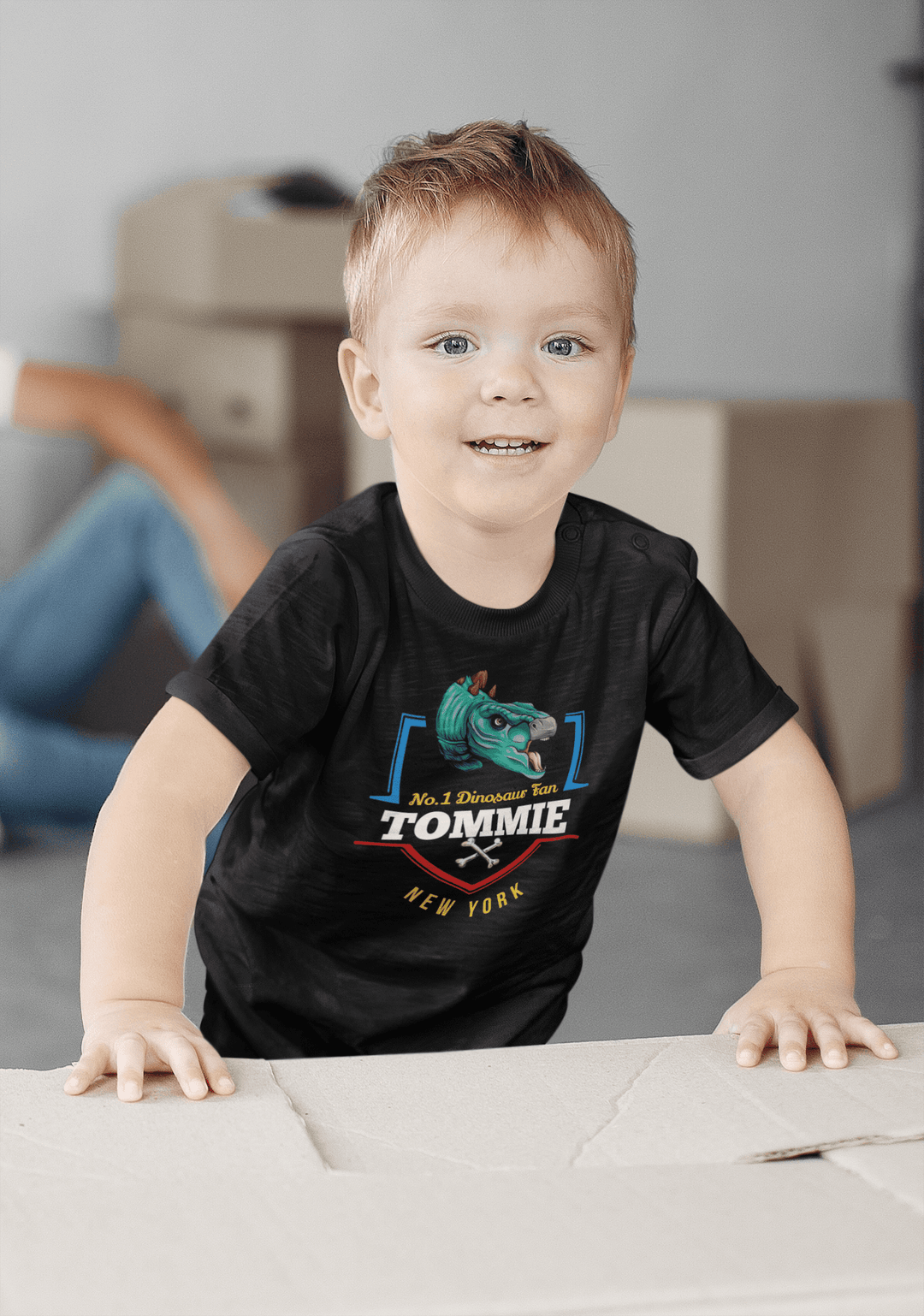 N.1 Stegosaurus Fan Custom Toddler T-Shirt